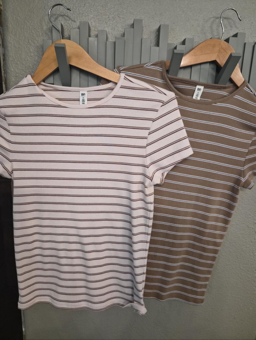 BP. Striped Crewneck T-Shirt Bundle | 2 Medium Tees | Like New